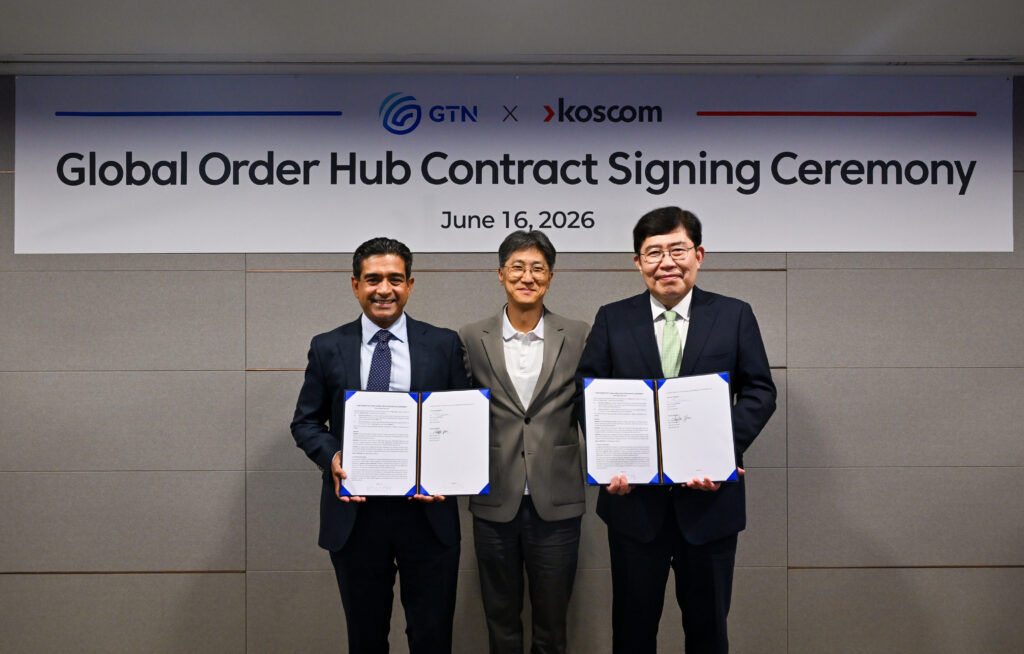 GTN and Koscom to build Korea’s Global Order Hub